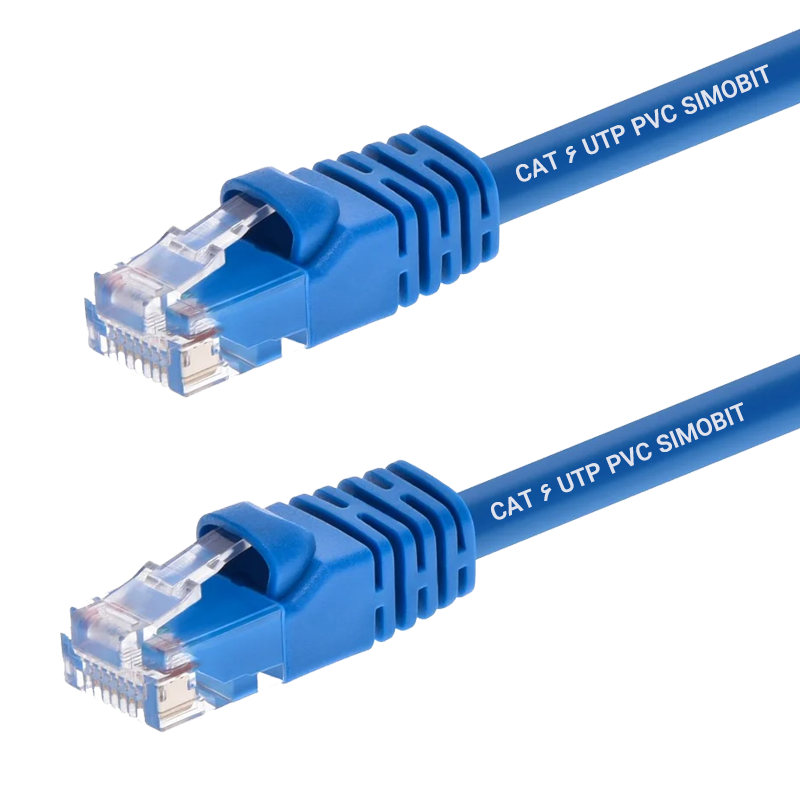 پچ کورد شبکه سیموبیت Cat 6 UTP PVC